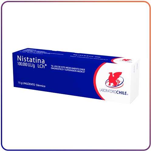 NISTATINA 100.000UI-G UNGUENTO DERMICO X 15 GRAMOS